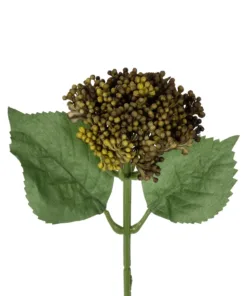 Alternative view of GloboStar® Artificial Garden BROWN SEDUM BRANCH 21341 Τεχνητό Διακοσμητικό Κλαδί Καφε Σέδο Y38cm