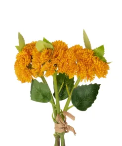 Alternative view of GloboStar® Artificial Garden ORANGE SEDUM BOUQUET 21346 Τεχνητό Διακοσμητικό Μπουκέτο Πορτοκαλί Σέδο Y30cm