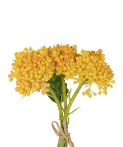 Alternative view of GloboStar® Artificial Garden YELLOW HYACINTH BOUQUET 21352 Τεχνητό Διακοσμητικό Μπουκέτο Κίτρινος Υάκυνθος Y30cm