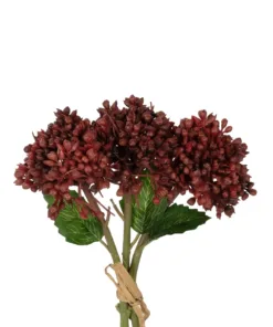 Alternative view of GloboStar® Artificial Garden RED HYACINTH BOUQUET 21353 Τεχνητό Διακοσμητικό Μπουκέτο Κόκκινος Υάκυνθος Y30cm
