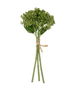 GloboStar® GloboStar® Artificial Garden GREEN HYACINTH BOUQUET 21354 Τεχνητό Διακοσμητικό Μπουκέτο Πράσινος Υάκυνθος Y30cm