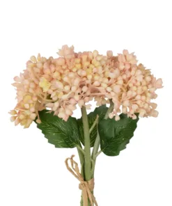 Alternative view of GloboStar® Artificial Garden SALMON PINK HYACINTH BOUQUET 21355 Τεχνητό Διακοσμητικό Μπουκέτο Ροζ Υάκυνθος Y30cm