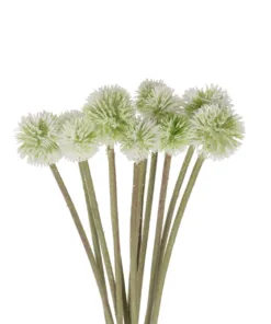 Alternative view of GloboStar® Artificial Garden WHITE DANDELION BOUQET 21358 Τεχνητό Διακοσμητικό Ταραξάκο Μπουκέτο Y54cm