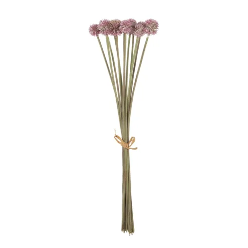GloboStar® GloboStar® Artificial Garden PURPLE DANDELION BOUQET 21360 Τεχνητό Διακοσμητικό Ταραξάκο Μπουκέτο Y54cm