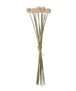 GloboStar® GloboStar® Artificial Garden PALE PINK DANDELION BOUQET 21361 Τεχνητό Διακοσμητικό Ταραξάκο Μπουκέτο Y54cm