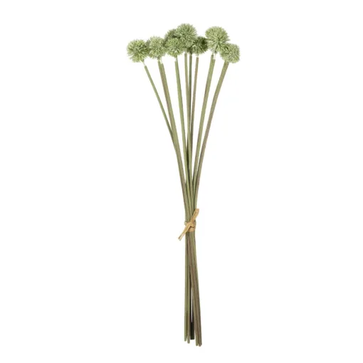 GloboStar® GloboStar® Artificial Garden PALE GREEN DANDELION BOUQET 21362 Τεχνητό Διακοσμητικό Ταραξάκο Μπουκέτο Y54cm