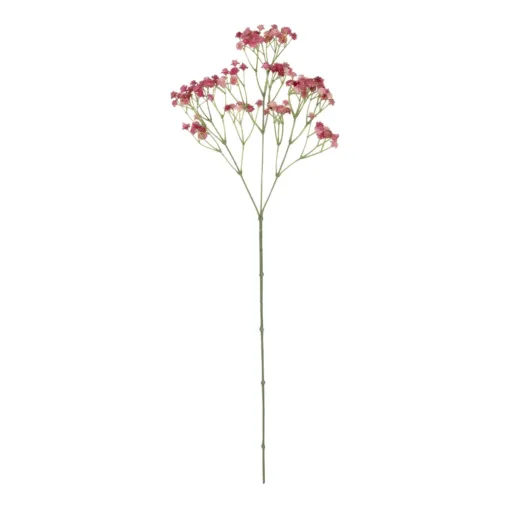 GloboStar® GloboStar® Artificial Garden PALE PINK BRANCH BABY BREATH 21369 Τεχνητό Διακοσμητικό Κλαδί Ροζ Γυψοφίλης Y61cm