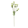 GloboStar® GloboStar® Artificial Garden GREEN IRON THREAD BRANCH 21372 Τεχνητό Διακοσμητικό Κλαδί Πράσινο Ασπιδίστρα  Y57cm