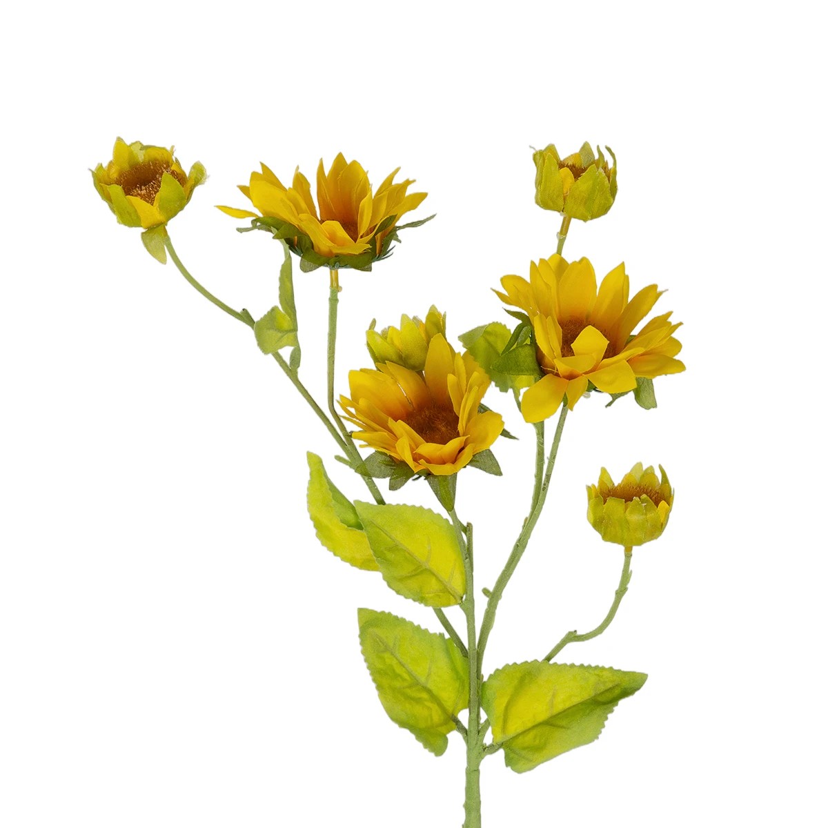 GloboStar® Artificial Garden YELLOW SUNFLOWER BRANCH 21379 Τεχνητό Διακοσμητικό Κλαδί Ηλιοτρόπιο Κίτρινο Y72cm 3 GloboStar® Artificial Garden YELLOW SUNFLOWER BRANCH 21379 Τεχνητό Διακοσμητικό Κλαδί Ηλιοτρόπιο Κίτρινο Y72cm - Image 2