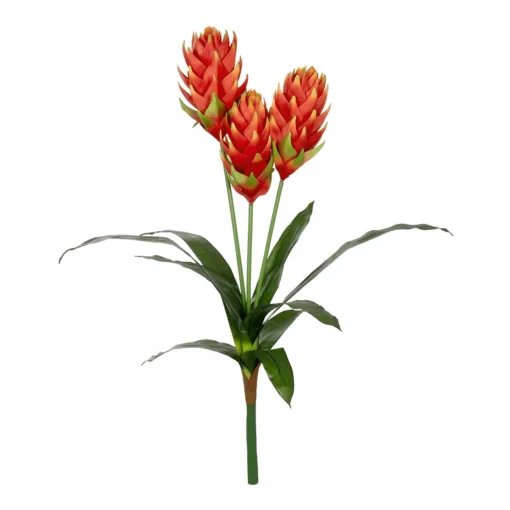 GloboStar® GloboStar® Artificial Garden RED MOON PEACH BRANCH 21391 Τεχνητό Διακοσμητικό Κόκκινο Κλαδί Άνθος Ροδάκινου Y70cm