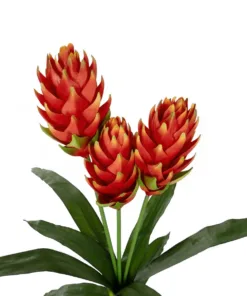 Alternative view of GloboStar® Artificial Garden RED MOON PEACH BRANCH 21391 Τεχνητό Διακοσμητικό Κόκκινο Κλαδί Άνθος Ροδάκινου Y70cm