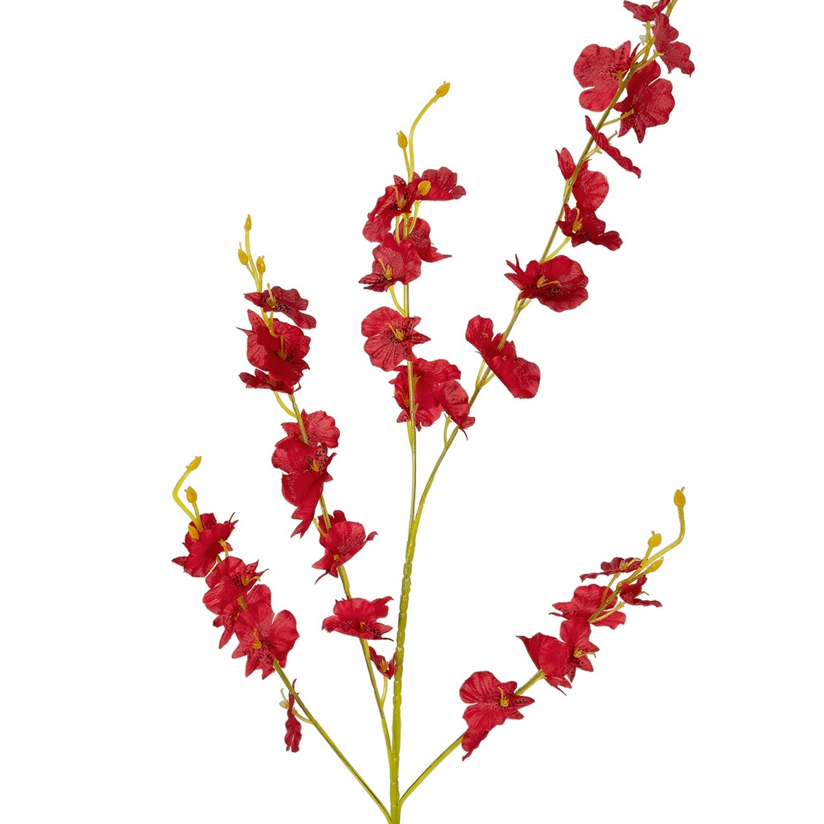 GloboStar® Artificial Garden RED DANCE ORCHID BRANCH 21413 Τεχνητό Διακοσμητικό Κλαδί Κόκκινη Ορχιδέα Y90cm 3 GloboStar® Artificial Garden RED DANCE ORCHID BRANCH 21413 Τεχνητό Διακοσμητικό Κλαδί Κόκκινη Ορχιδέα Y90cm - Image 2