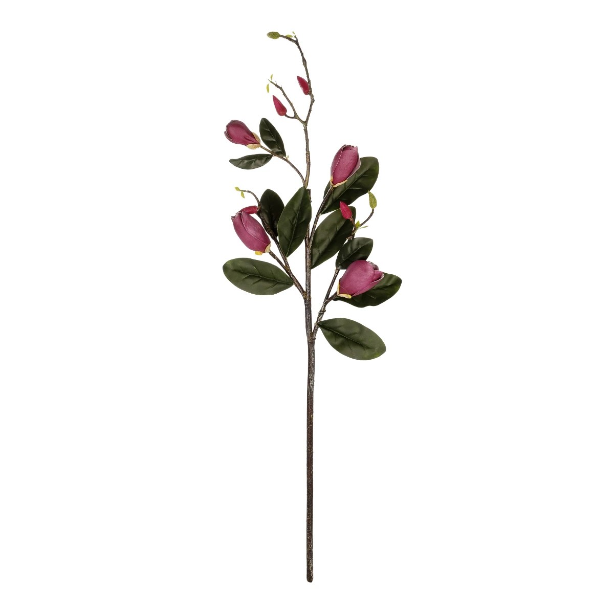 GloboStar® Artificial Garden DARK PING MAGNOLIA BRANCH 21421 Τεχνητό Διακοσμητικό Κλαδί Ροζ Μανόλια Y120cm 2 GloboStar® GloboStar® Artificial Garden DARK PING MAGNOLIA BRANCH 21421 Τεχνητό Διακοσμητικό Κλαδί Ροζ Μανόλια Y120cm