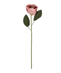 GloboStar® GloboStar® Artificial Garden PINK MAGNOLIA 21426 Τεχνητό Διακοσμητικό Κλαδί Ροζ Μανόλια Μ16 x Π10 x Υ82cm