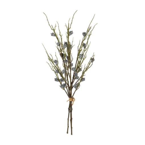 GloboStar® GloboStar® Artificial Garden GREEN EUCALYPTUS FRUIT BOUQET 21431 Tεχνητό Διακοσμητικό Μπουκέτο Ευκάληπτος Πράσινο Y62cm