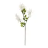 GloboStar® GloboStar® Artificial Garden WHITE AMARANTHUS FRUIT BRANCH 21447 Τεχνητό Διακοσμητικό Κλαδί Λευκός Αμάρανθος Y95cm