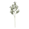 GloboStar® GloboStar® Artificial Garden OLIVE FRUIT BRANCH 21450 Τεχνητό Διακοσμητικό Κλαδί Ελίας Y92cm