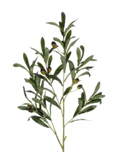 GloboStar® Artificial Garden OLIVE FRUIT BRANCH 21450 Τεχνητό Διακοσμητικό Κλαδί Ελίας Y92cm 6 21450 3