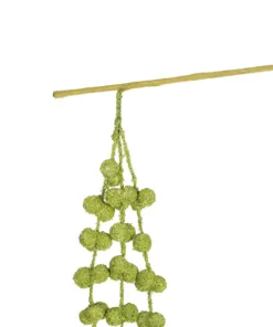 Alternative view of GloboStar® Artificial Garden GREEN AMARANTHUS FRUIT BRANCH 21453Τεχνητό Διακοσμητικό Κλαδί Πράσινος Αμάρανθος Y60cm