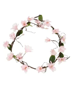 Alternative view of GloboStar® Artificial Garden MAGNOLIA FLOWER VINE 21469 Τεχνητό Διακοσμητικό Κλαδί Μανόλιας Y180cm