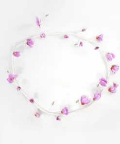 Alternative view of GloboStar® Artificial Garden MAGNOLIA FLOWER VINE 21471 Τεχνητό Διακοσμητικό Φυτό Λευκή & Ροζ Μανόλια Μ20 x Π20 x Υ300cm