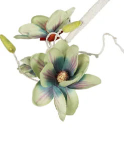 GloboStar® Artificial Garden MANGOLIA FLOWER VINE 21470 Τεχνητό Διακοσμητικό Κλαδί Μανόλιας Y300cm 8 21472 4