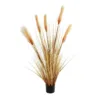 GloboStar® GloboStar® Artificial Garden PAMPAS GRASS 21476 Τεχνητό Διακοσμητικό Φυτό Μπεζ Πάμπας Μ90 x Π40 x Υ150cm