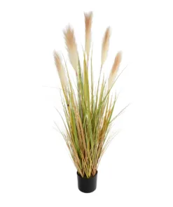 GloboStar® GloboStar® Artificial Garden PAMPAS GRASS 21477 Τεχνητό Διακοσμητικό Φυτό Παμπας Υ120cm