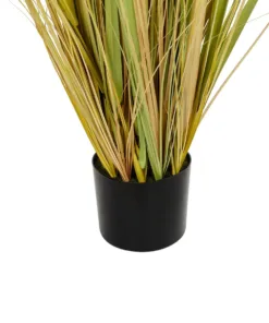 GloboStar® Artificial Garden PAMPAS GRASS 21478 Τεχνητό Διακοσμητικό Φυτό Μπεζ & Πράσινο Πάμπας Μ90 x Π40 x Υ150cm 8 21478 4