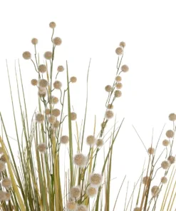 Alternative view of GloboStar® Artificial Garden CRASPEDIA GRASS 21480 Τεχνητό Διακοσμητικό Φυτό Μπεζ & Πράσινο Κρασπέδια Μ90 x Π60 x Υ175cm