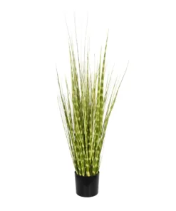 GloboStar® GloboStar® Artificial Garden ZEBRA GRASS 21481 Τεχνητό Διακοσμητικό Φυτό Ζέμπρα Μ30 x Π20 x Υ90cm