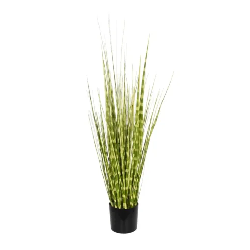 GloboStar® GloboStar® Artificial Garden ZEBRA GRASS 21481 Τεχνητό Διακοσμητικό Φυτό Ζέμπρα Μ30 x Π20 x Υ90cm