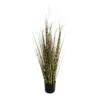GloboStar® GloboStar® Artificial Garden ZEBRA GRASS 21482 Τεχνητό Διακοσμητικό Φυτό Ζέμπρα  Υ85cm
