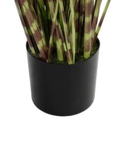 GloboStar® Artificial Garden ZEBRA GRASS 21482 Τεχνητό Διακοσμητικό Φυτό Ζέμπρα Υ85cm 10 21482 5