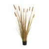 GloboStar® GloboStar® Artificial Garden TYPHA GRASS 21483 Τεχνητό Διακοσμητικό Φυτό Γρασίδι της Τύφας Μ70 x Π40 x Υ150cm