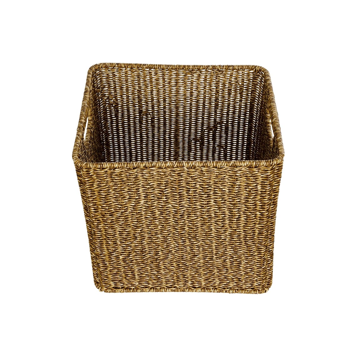 GloboStar® Artificial Garden SIENA 21497 Διακοσμητικό Πλεκτό Καλάθι - Κασπώ Γλάστρα - Flower Pot Μπεζ Μ32 x Π28 x Υ30cm 3 GloboStar® Artificial Garden SIENA 21497 Διακοσμητικό Πλεκτό Καλάθι - Κασπώ Γλάστρα - Flower Pot Μπεζ Μ32 x Π28 x Υ30cm - Image 2