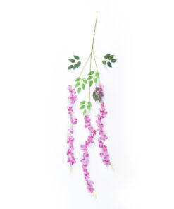 Alternative view of GloboStar® Artificial Garden PURPLE WISTERIA FLOWER BRANCH 21510 Σετ 12 Τεχνητά Διακοσμητικά κλαδιά Βιστέριας Μωβ Φ45 x Υ120cm