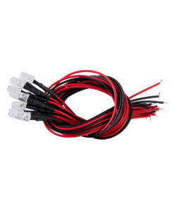 GloboStar® GLOBOSTAR® DIODECHIP 73730 Δίοδος LED 0.3W 30lm 90° DC 12V Αδιάβροχο IP65 Ψυχρό Λευκό 6000K Dimmable - Μ0.5 x Π0.5 x Υ20cm - Πακέτο 10 Τεμαχίων - 2 Χρόνια Εγγύηση