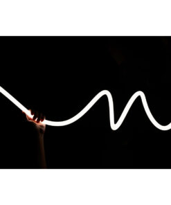 GloboStar® 70592 TUBE 360° Degree Neon Flex Epistar LED SMD 2835 1m 12W/m 120LED/m 1080lm/m 360° DC 230V Αδιάβροχη IP68 Θερμό Λευκό 3000K Dimmable 12 245adf 70580 4