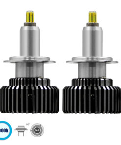 GloboStar® GLOBOSTAR® LEDKITX7 82063 Λάμπα H7 CANbus LED 35W/70W 3500lm/7000lm 360° DC 12-24V Αδιάβροχο IP65 Ψυχρό Λευκό 6000K - CREE COB Chip - Μ3.8 x Π3.8 x Υ6.5cm - Πακέτο 2 Τεμαχίων - 2 Χρόνια Εγγύηση