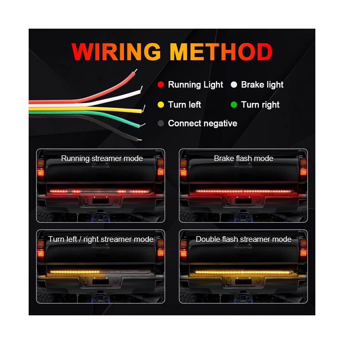 GloboStar® 81735 Car Backlit LED Strip Εύκαμπτη Ταινία 150cm Σήμανσης DRL Αυτοκινήτου 3 Προγραμμάτα Φωτισμού LED SMD 5050 12W DC 9-30V Αδιάβροχη IP65 Πορτοκαλί - Κόκκινο - 2 Χρόνια Εγγύηση 8 GloboStar® 81735 Car Backlit LED Strip Εύκαμπτη Ταινία 150cm Σήμανσης DRL Αυτοκινήτου 3 Προγραμμάτα Φωτισμού LED SMD 5050 12W DC 9-30V Αδιάβροχη IP65 Πορτοκαλί - Κόκκινο - 2 Χρόνια Εγγύηση - Image 6