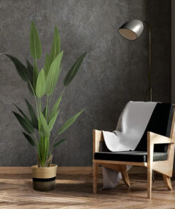 GloboStar® Artificial Garden HYDRA 20206 Διακοσμητικό Πλεκτό Καλάθι - Κασπώ Γλάστρα - Flower Pot Μπεζ με Μαύρο Π25cm x Υ25cm 17 2807e7 20030 20206