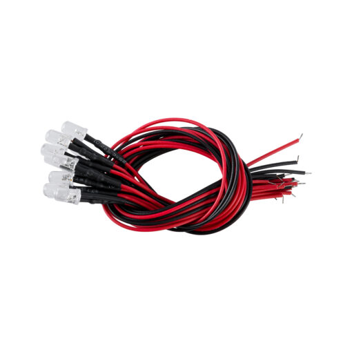 GloboStar® GloboStar® DIODE-LED 73738 Χαμηλής Ισχύος Δίοδος LED 0.3W DC 12V - Φ0.5 x Υ1cm - Πολύχρωμο RGB - Dimmable - Συσκευασία 10 Τεμαχίων - 2 Χρόνια Εγγύηση