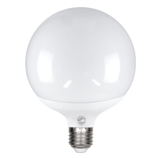 GloboStar® GloboStar® 60043 Λάμπα LED E27 G125 Γλόμπος 20W 1940lm 260° AC 220-240V IP20 Φ12.5 x Υ16cm Φυσικό Λευκό 4500K - 3 Years Warranty