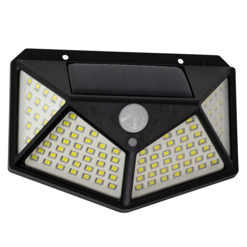 GloboStar® GloboStar® 71499 Αυτόνομο Ηλιακό Φωτιστικό LED SMD 10W 1000lm με Ενσωματωμένη Μπαταρία 1200mAh - Φωτοβολταϊκό Πάνελ με Αισθητήρα Ημέρας-Νύχτας και PIR Αισθητήρα Κίνησης Αδιάβροχο IP65 Ψυχρό Λευκό 6000K