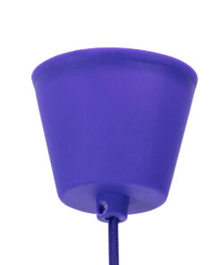 Alternative view of GLOBOSTAR® CABLITO 61560 Μοντέρνο Κρεμαστό Φωτιστικό Οροφής με Ντουί 1 x E27 AC 220-240V IP20 - Μωβ - Μ4 x Π4 x Υ110cm