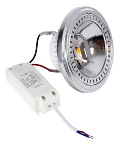 GloboStar® GLOBOSTAR® DARKO 60383 Σποτ AR111 LED 14W 1582lm 40° AC 220-240V IP20 Θερμό Λευκό 2700K Dimmable - Indirect Anti-Glare Reflector - Bridgelux High Lumen COB Gen2 & TÜV SÜD Driver - Μ11.1 x Π11.1 x Υ6.6cm - 3 Χρόνια Εγγύηση