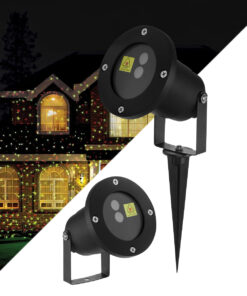 GloboStar® GloboStar® 75598 Προβολάκι Κήπου Καρφωτό - Δαπέδου Laser 30W 60° AC 230V Αδιάβροχο IP67 με Ασύρματο Χειριστήριο RF 2.4Ghz Πράσινο - Κόκκινο