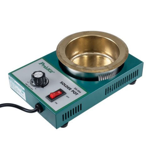 GloboStar® GloboStar® 79993 Proskit SS-554 Solder Pot - Δοχείο Συγκόλλησης Ρεύματος 300W AC 220-240V με Ρύθμιση Θερμοκρασίας 100°C έως 450°C Μ21 x Π14 x Υ6cm
