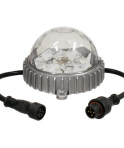 GloboStar® 30547 Ψηφιακό LED Module GENIUS DMX512 Addressable 5W 400 lm 320° DC 24V Αδιάβροχο IP68 RGB Φ12 x Υ7cm 10 30547 5